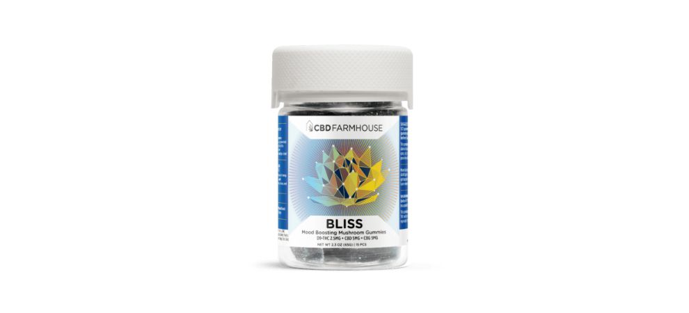 These Bliss Mood Boosting Shroom Gummies are a delightful fusion of nature's finest shrooms. A fine blend of Chaga, Reishi, and Lion's Mane mushrooms with green tea extract and cannabinoids: THC, CBD, and CBG.