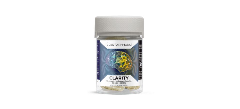Buy Clarity Nootropic Shroom Capsules at CBD Farmhouse today and enjoy premium quality without breaking the bank.