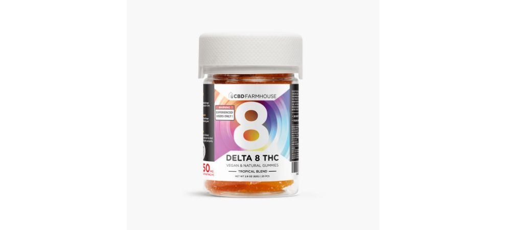 The Delta 8 – Tropical 50mg Vegan Gummies are cruelty-free, safe, and powerful! Buy these Delta 8 gummies online and get a whopping 1000mg for a mild, yet lasting high. 