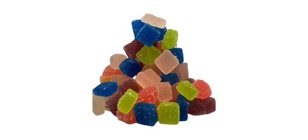 Our online store is known for stocking high-quality delta 9 gummies, such as these tropical-flavored D9 THC gummies and the delicious Strawberry and Apple 10mg THC gummies.