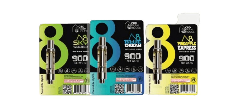 The Delta8 — Cart (900MG 1ML) – 8 Strains is going to spoil you in the best way possible. 