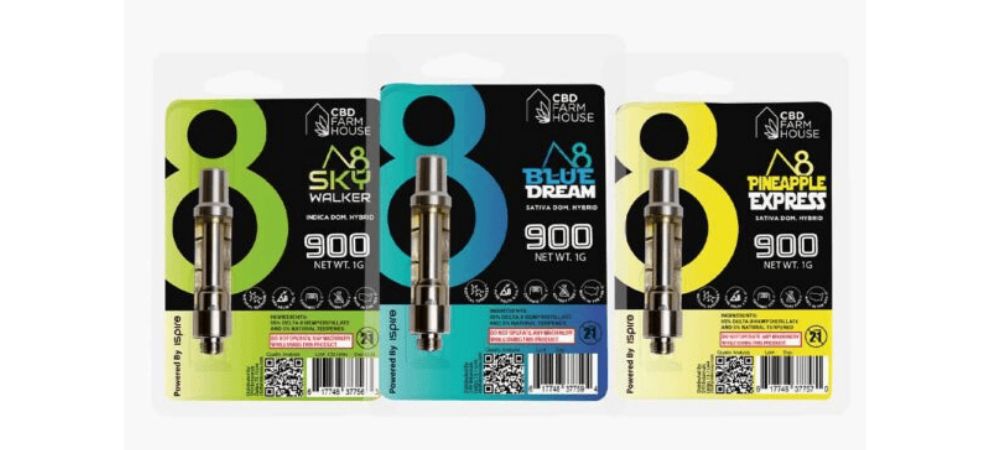 Need to add some top-notch carts to your collection? There's no better option than the Delta8 — Cart (900MG 1ML) – 8 Strains.