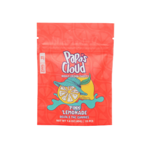 Best Papas Cloud D8 Pink Lemonade Gummies- 15pcs