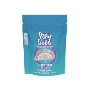 Premium Papas Cloud Lions Mane Focus Mushroom Gummies