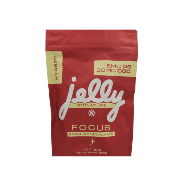 Jelly Peach Pomegranate Focus Gummies