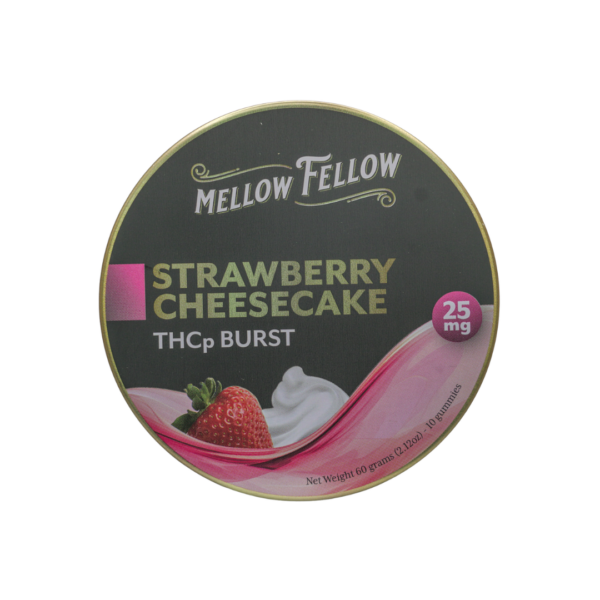 Mellow Fellow THCp Strawberry Cheesecake Gummies 10PC