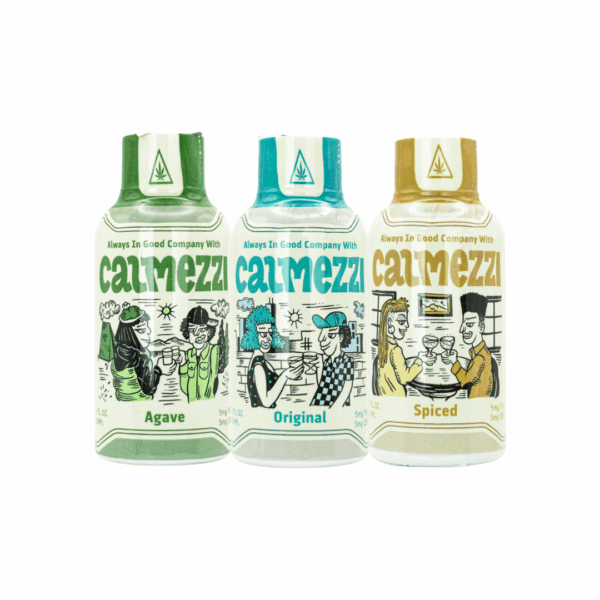 Calmezzi Hemp Infused Spirit 5MG THC + 5MG CBD 2oz (60ML)
