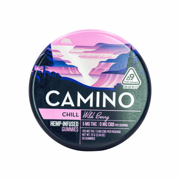 Camino - Chill - Wild Berry 5MG - 10ct Hemp-Infused Gummies
