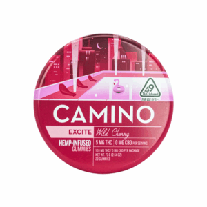 Camino - Excite - Wild Cherry 5MG - 10CT Hemp-Infused Gummies