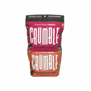 Crumble D9 THC 300mg Scratch Baked Edibles