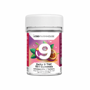 CBD Farmhouse - Delta 9 THC 10:1+ (Ashwagandha + Turmeric x Lemon Ginger) - Passionfruit