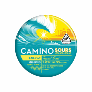 Camino Sours - Energy - Tropical Burst - 10MG THC + 5MG THCV Hemp-Infused Gummies