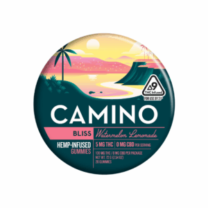 Camino - Bliss - Watermelon Lemonade 5MG THC - 20CT Hemp-Infused Gummies
