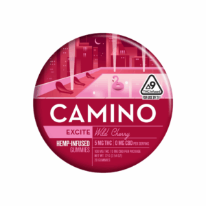 Camino - Excite - Wild Cherry 5MG - 10CT Hemp-Infused Gummies