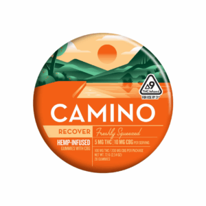 Camino - Recover - Freshly Squeezed - 5MG THC + 10MG CBG 10CT Hemp-Infused Gummies