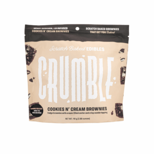 Crumble D9 THC 100mg Scratch Baked Edibles
