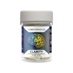 CBD Farmhouse - Clarity Nootropic Mushroom Capsules
