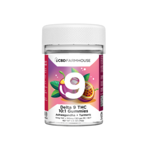 CBD Farmhouse - Delta 9 THC 10:1+ (Ashwagandha + Turmeric x Lemon Ginger) - Passionfruit